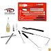 Tooluxe 23-Piece Complete HVLP Air Spray Gun Cleaning Kit