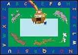 Learning Carpets Noah's Ark Rug - Rectangular Large