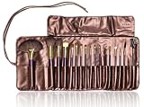 Shany Cosmetics NY Collection Pro Brush Kit, 13 Ounce (22 Piece All Synthetic Bristles with Purple Vegan Pouch)