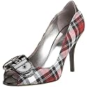 GUESS Women's Teach Peep Toe Pump