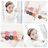 BIANHUAN ベビー キッズ ヘアバンド 2点セット ヘアアクセサリー 髪飾り カラフル 髪留め 可愛い ヘアクリップ 子供も通用 キッズ 髪留め ヘアバンド ヘアピン 子供髪飾り お祝いギフト 