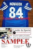 Jay Novacek Signed Blue Jersey - Dallas Cowboys