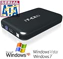 IT-735 USB2 / e-SATA combo 3.5" SATA Hard Drive Enclosure USB 2.0 eSATA External HDD Caddy Tool-free Assembling