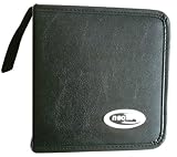 Neo Black Leather Look 48 CD Wallet