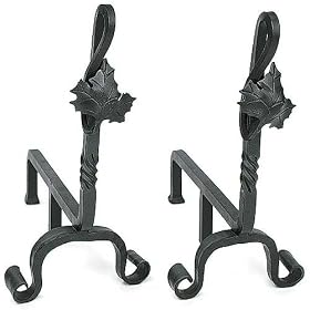 Maple Leaf Andirons by Minuteman