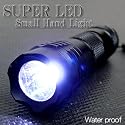 懐中電灯 ハンディライト 停電対策 ストラップ付スーパーLEDライト/スーパーLEDライト