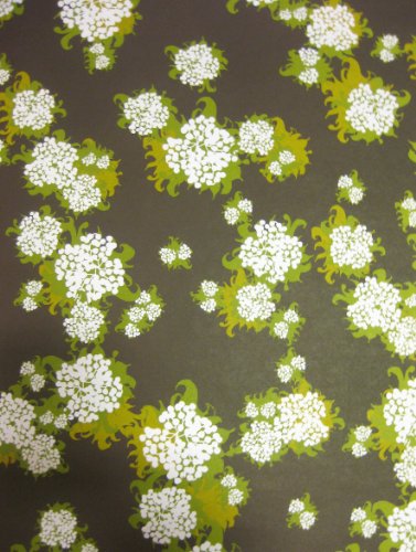 Decorative Paper - Brown Floral - Soap and Paper Co. - Gift Wrap