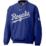 Kansas City Royals Jackets : Nike Kansas City Royals Royal Blue Staff Ace Pullover