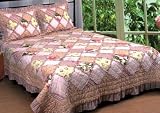Grandma Rose Rag Handmade Cotton Quilt King