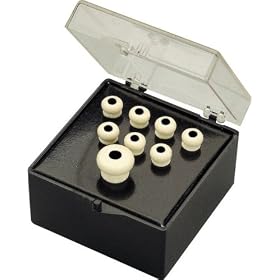 Martin Acoustic Guitar Bridge/End Pin Pack with Black Dot