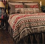 Adirondack King 7 Piece Bedding Ensemble By Carstens Home Collection