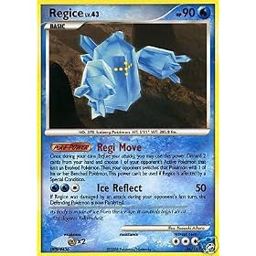 Pokemon Diamond & Pearl Legends Awakened Single Card Regice #36 Rare