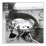 Rock n Roll am Kai in Paris von Paul Almasy, 31x31