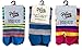 3 Pairs Combo Packs - V-Toe Flip Flop Tabi Socks