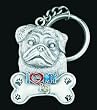 Pug Keychain - Key Chain