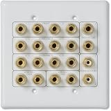 Niles HTP-7.1 Wall plate for 7.1-channel speaker connections