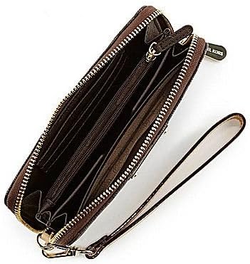 MICHAEL KORS MK Zip Wristlet Wallet Case for iPhone 5S, 5C, 5, 4s & 4m, Brown