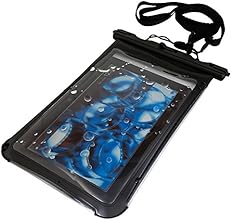 Kindle / Fire / iPad mini / Nexus 7 等対応 タブレット防水ケース (6-7インチ用) ブラック  海やプールでも