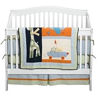 Sumersault Toy Chest 4 pc Crib Set
