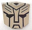 TRANSFORMERS AUTOBOT OPTIMUS PRIME SILVER CHROME BELT BUCKLE