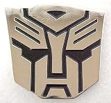  : TRANSFORMERS AUTOBOT OPTIMUS PRIME SILVER CHROME BELT BUCKLE