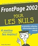 FrontPage 2002 Pour les Nuls