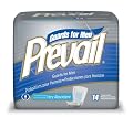 Prevail For Men Male Guards, Very Absorbent, 14 Pads (Pack of 9)