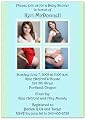 2 + 2 on Blue & Mint Baby Shower Invitations - Set of 20