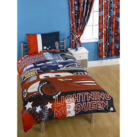 CharacterWorld Disney Cars Hornet & Mcqueen Single Duvet Set
