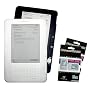 Clear + Black Color (2 Packs) Amazon Kindle 2 E-Book Reader Silicone Rubber Skin Case + 2 Packs Kindle2 Anti Scratch LCD Screen Protectors