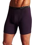 Hanes Mens Classic Comfort Flex Waistband Cotton Boxer Brief 4-Pack Underwear