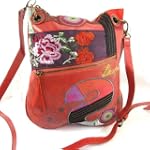 Shoulder bag "Desigual" red multicolo...