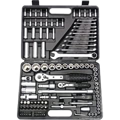 Famex 568-FX-51 Steckschl�sselsatz, 12,5mm (1/2-Zoll)- und 6,3mm (1/4-Zoll)-Antrieb, 4-32mm, 120 tlg.