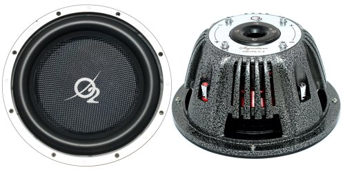 O2 Audio AIR10S-2/2 1O inch. Dual 2 Ohm VC Woofer,