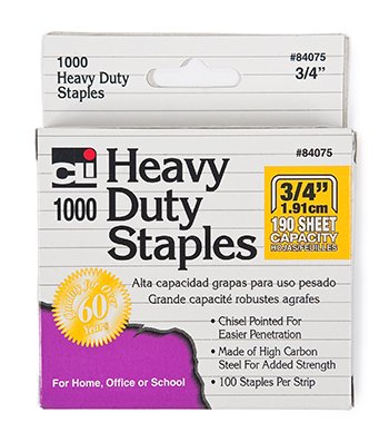 EXTRA HEAVY DUTY STAPLES 3/4