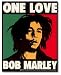 Bob MARLEY ONE LOVE LOGO Sticker 4 X 5