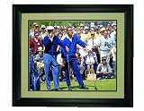 Arnold Palmer and Ben Hogan Smoking at the Tee Framed 16