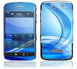 Abstract Blue Design Decal Skin Sticker for the BlackBerry Storm 9530 9500 Cell Phone