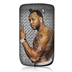 Ecell - FLO RIDA PROTECTIVE HARD PLASTIC BACK CASE COVER FOR BLACKBERRY TORCH 9800 9810