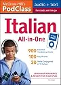 McGraw-Hill's PodClass Italian All-in-One Study Guide (MP3 Disk): Language Reference and Review for Your iPod