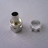 【１個￥６０×１０個入】アンテナ接栓　５Ｃ用　Ｆ型接栓