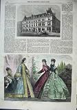 1863 Buildings Paternoster-Row Paris Fashion Dresses