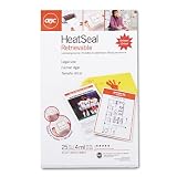 HeatSeal Retrievable Premium Laminating Pouches, Legal Size, 25/Pack GBC3747280