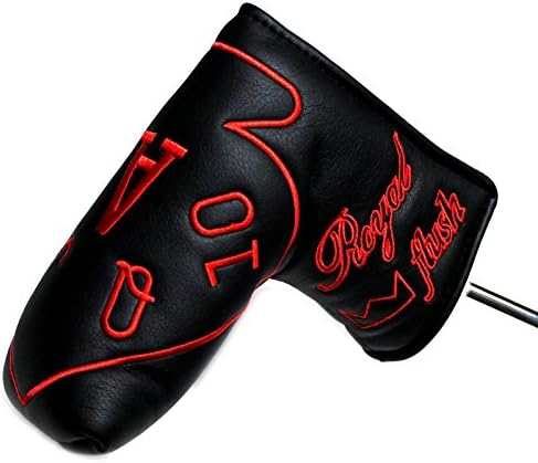 Poker Royal Flush Putter Cover Headcover For Scotty Cameron Taylormade Odyssey Blade
