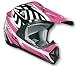 Vega Viper Pink Kraze Graphic Motocross Off Road Helmet