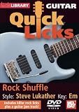 Guitar Quick Licks: Steve Lukather Style Rock Shuffle