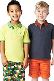 2 Pack Pure Cotton Assorted Polo Shirts