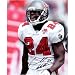 Carnell ''Cadillac'' Williams Tampa Bay Buccaneers - Close Up in White Jersey - 8x10 Autographed Photograph