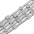 14K White Gold Diamond Bracelet - 3.30 Ct.