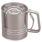 Fox Run Four Cup Stainless Steel Flour Sifter